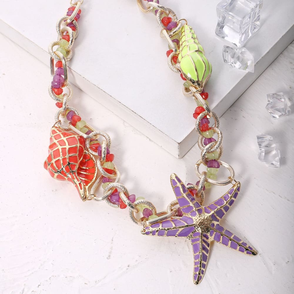 Bohemian Starfish Necklace