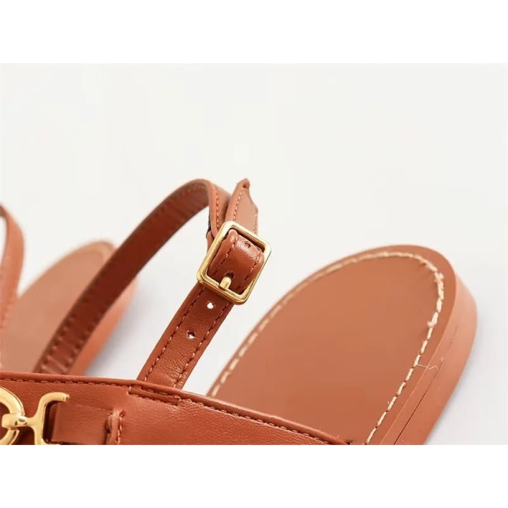 Brown Beach Sandals