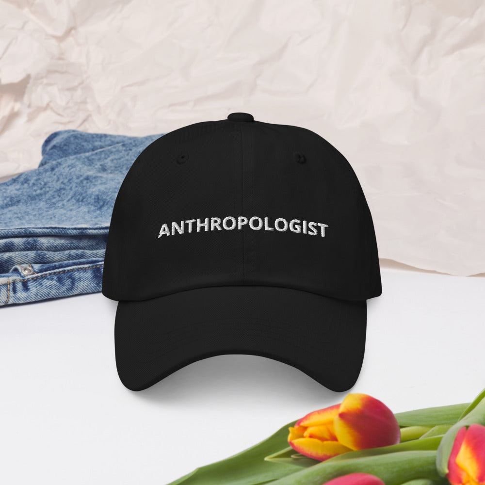 Anthropologist Dad hat, Anthropology hat, Anthropologie cap, Anthropology Grad, Future Anthropologist, Gift For Anthropologist, Anthropology
