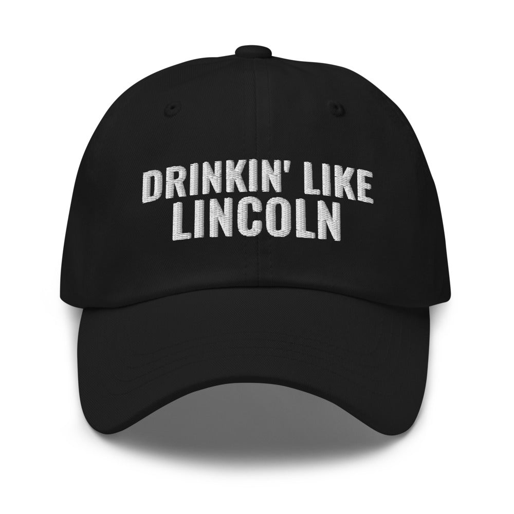 4th of July Hat, Drinking Like Lincoln, Abraham Lincoln Hat, Drinkin Like Lincoln, Drinking Like Lincoln Funny Hat, Independence Day Hat - Madeinsea©