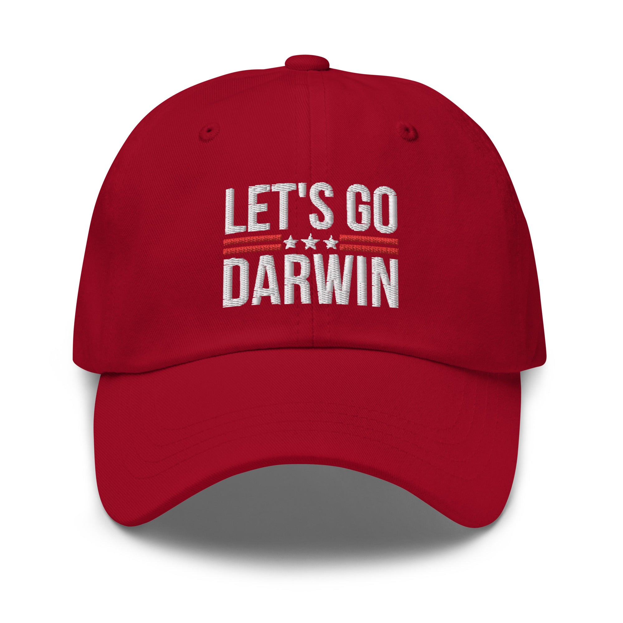 Lets Go Darwin Hat, Let's Go Darwin Dad Cap, Fully Vaccinated Hat, Pro Vaccine Hats, Pro Biden Cap, Funny Vaccinated Hat, Funny Democrat Hat - Madeinsea©