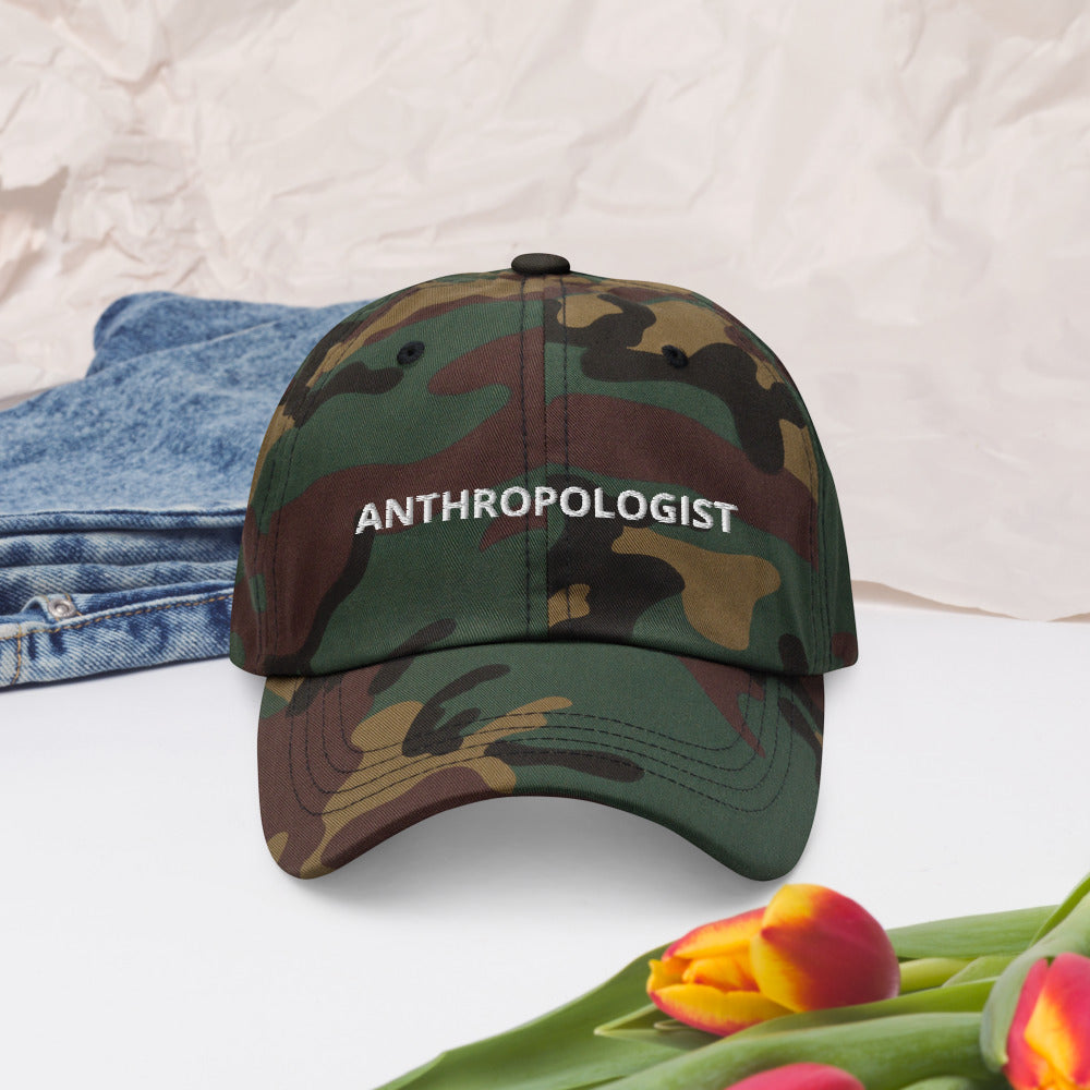 Anthropologist Dad hat, Anthropology hat, Anthropologie cap, Anthropology Grad, Future Anthropologist, Gift For Anthropologist, Anthropology