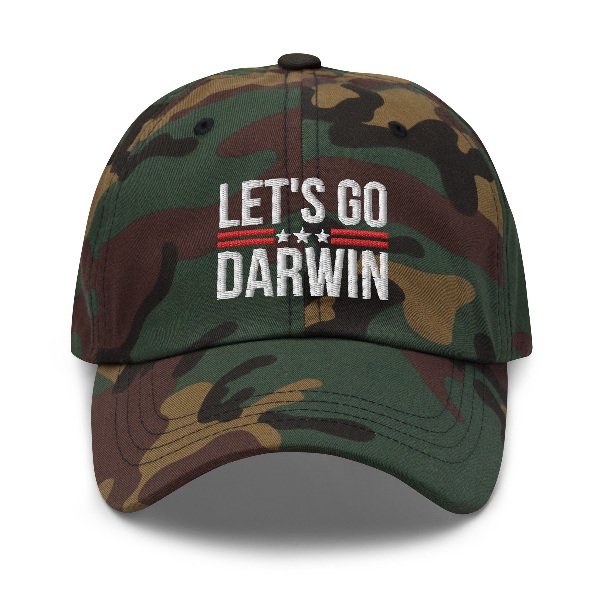 Lets Go Darwin Hat, Let's Go Darwin Dad Cap, Fully Vaccinated Hat, Pro Vaccine Hats, Pro Biden Cap, Funny Vaccinated Hat, Funny Democrat Hat - Madeinsea©