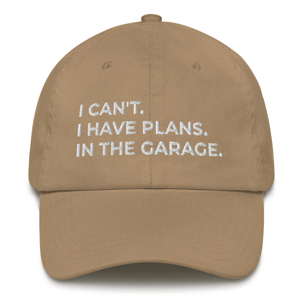 Car Mechanic Hat, Car Engineer Cap, I Cant I Have Plans In The Garage, Funny Mechanic Gift, Proud Mechanic, Auto Mechanic Gift, Mechanic Cap - Madeinsea©
