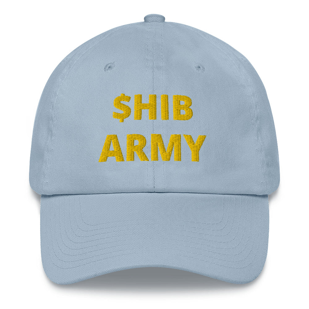 Shib Army Hat, Shiba Inu Coin, Shiba Inu Hat, Shiba Inu Token, Shib Coin Hat, Shiba Coin, Shiba Inu Token Dad hat, Shiba Inu Crypto, Crypto - Madeinsea©