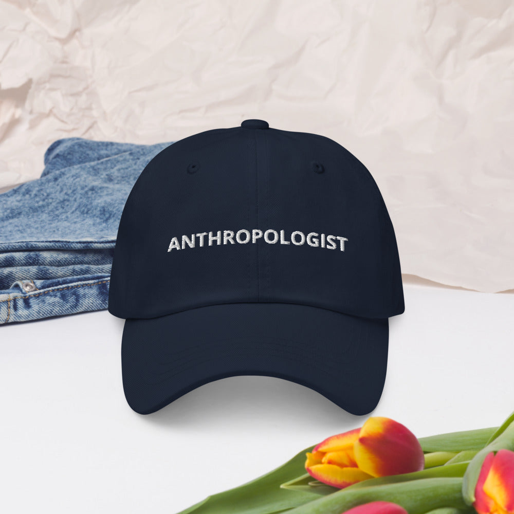 Anthropologist Dad hat, Anthropology hat, Anthropologie cap, Anthropology Grad, Future Anthropologist, Gift For Anthropologist, Anthropology
