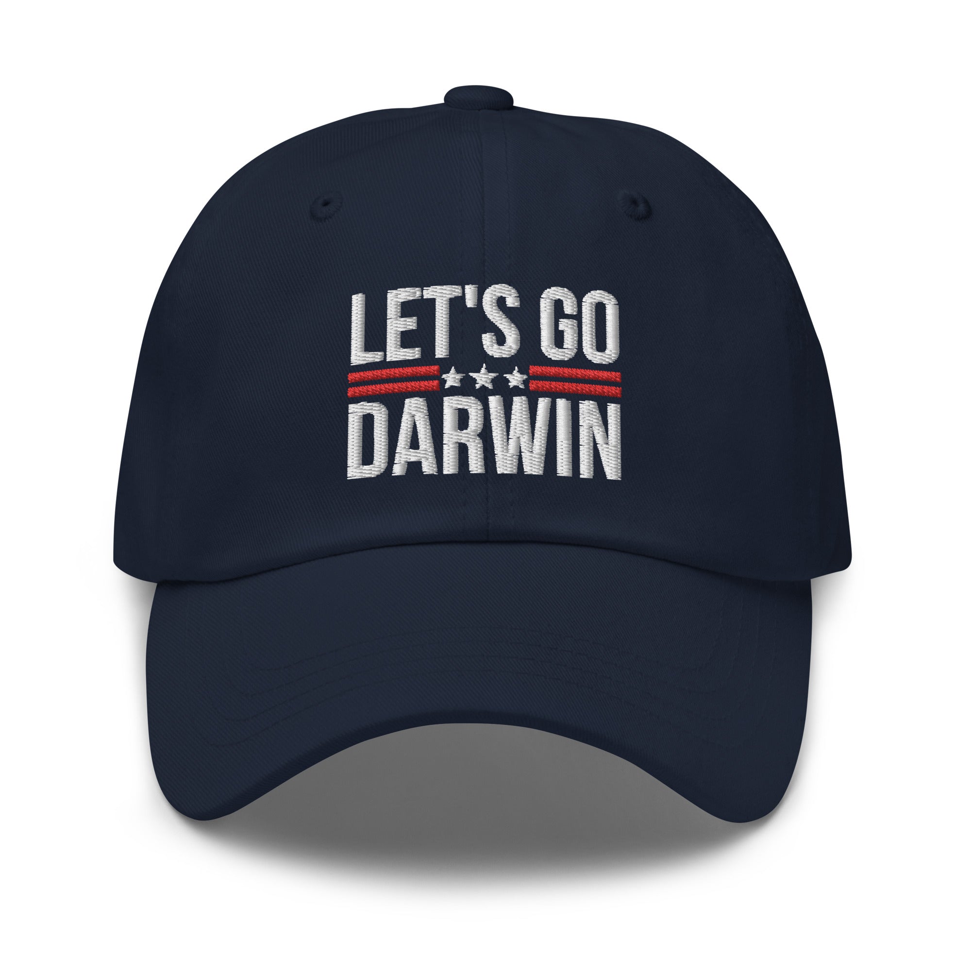 Lets Go Darwin Hat, Let's Go Darwin Dad Cap, Fully Vaccinated Hat, Pro Vaccine Hats, Pro Biden Cap, Funny Vaccinated Hat, Funny Democrat Hat - Madeinsea©