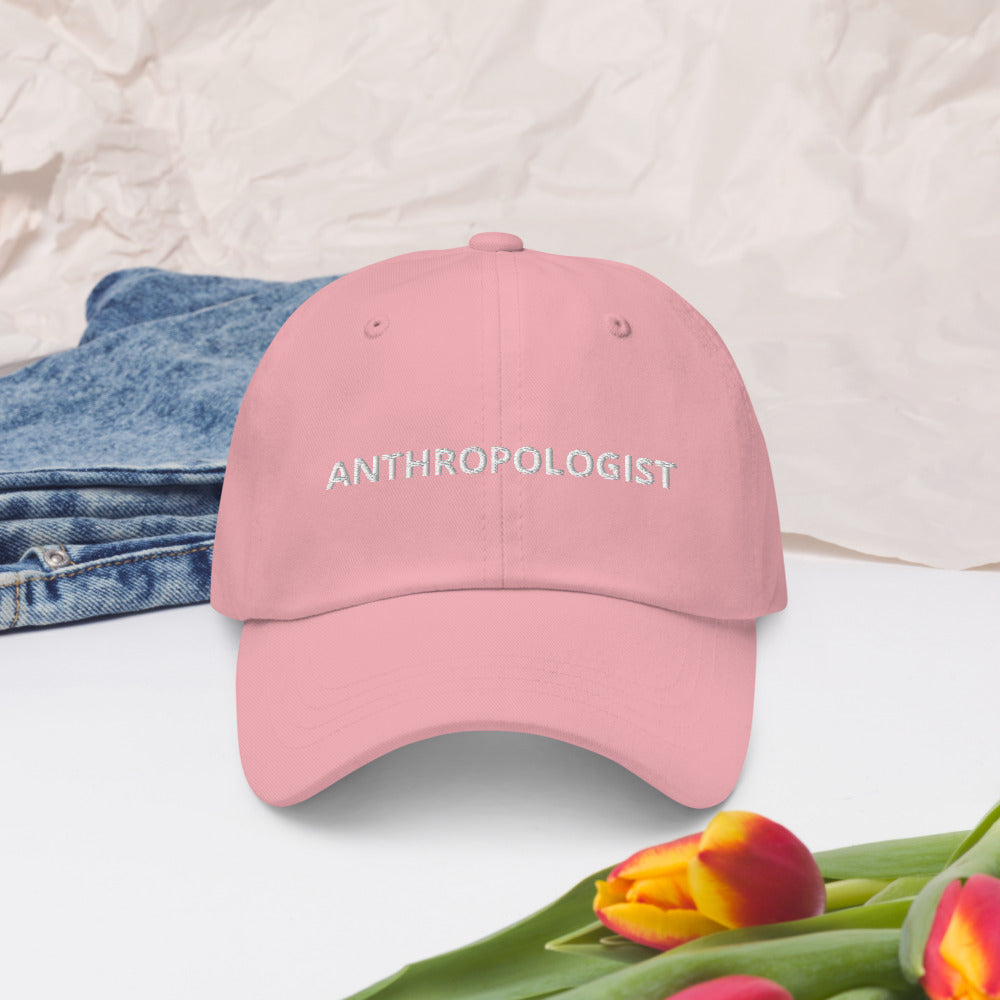 Anthropologist Dad hat, Anthropology hat, Anthropologie cap, Anthropology Grad, Future Anthropologist, Gift For Anthropologist, Anthropology