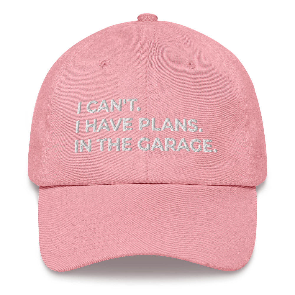 Car Mechanic Hat, Car Engineer Cap, I Cant I Have Plans In The Garage, Funny Mechanic Gift, Proud Mechanic, Auto Mechanic Gift, Mechanic Cap - Madeinsea©