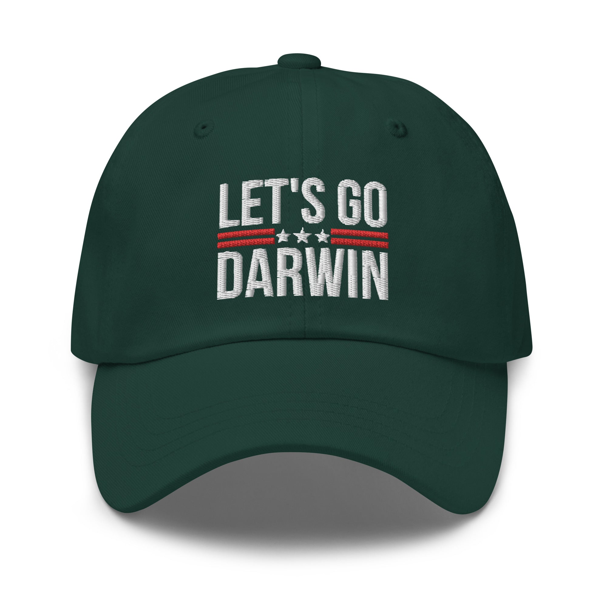 Lets Go Darwin Hat, Let's Go Darwin Dad Cap, Fully Vaccinated Hat, Pro Vaccine Hats, Pro Biden Cap, Funny Vaccinated Hat, Funny Democrat Hat - Madeinsea©