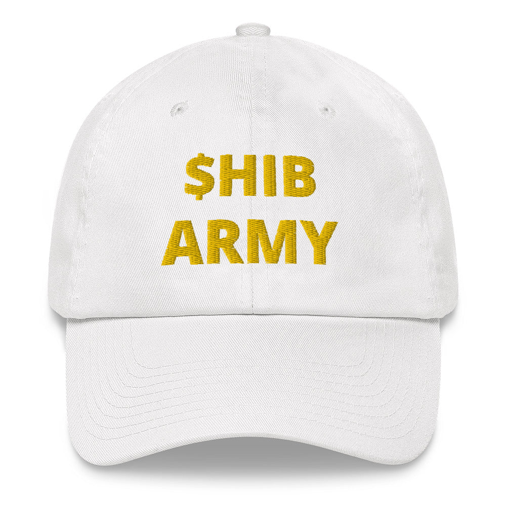 Shib Army Hat, Shiba Inu Coin, Shiba Inu Hat, Shiba Inu Token, Shib Coin Hat, Shiba Coin, Shiba Inu Token Dad hat, Shiba Inu Crypto, Crypto - Madeinsea©