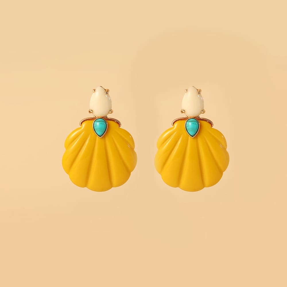 Coconut Shell Earrings