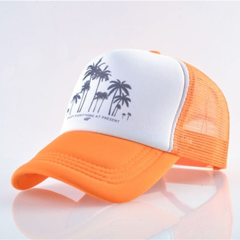 Coconut Tree Trucker Hat