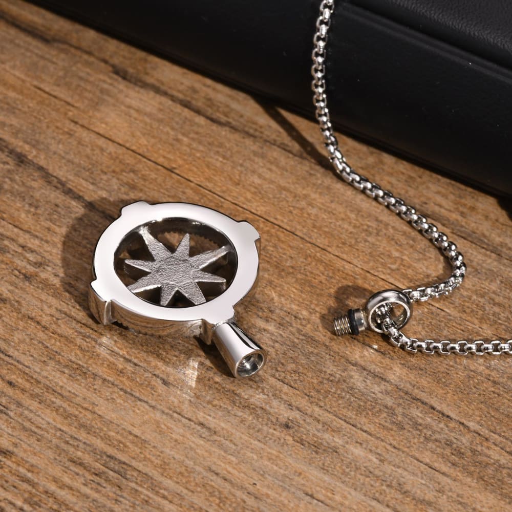 Compass Diamond Necklace