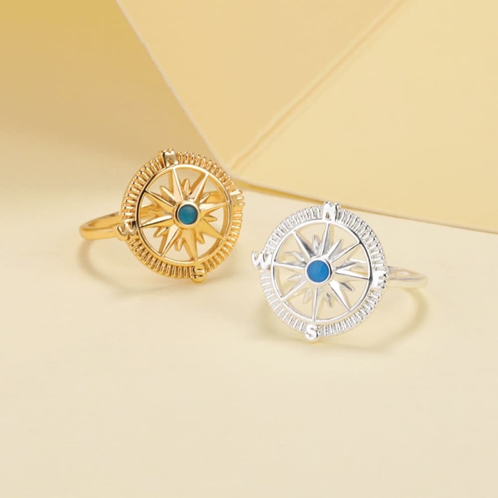 Compass Engagement Ring