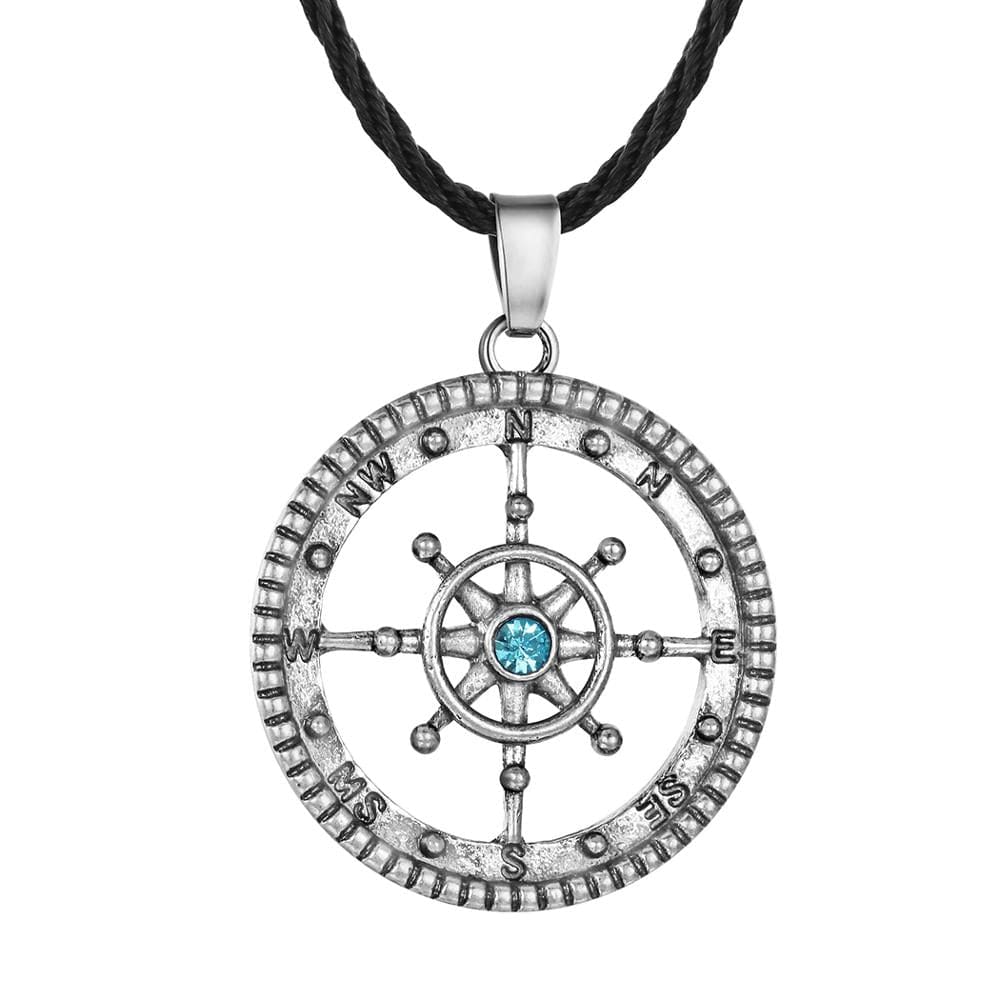 Compass Medallion Necklace