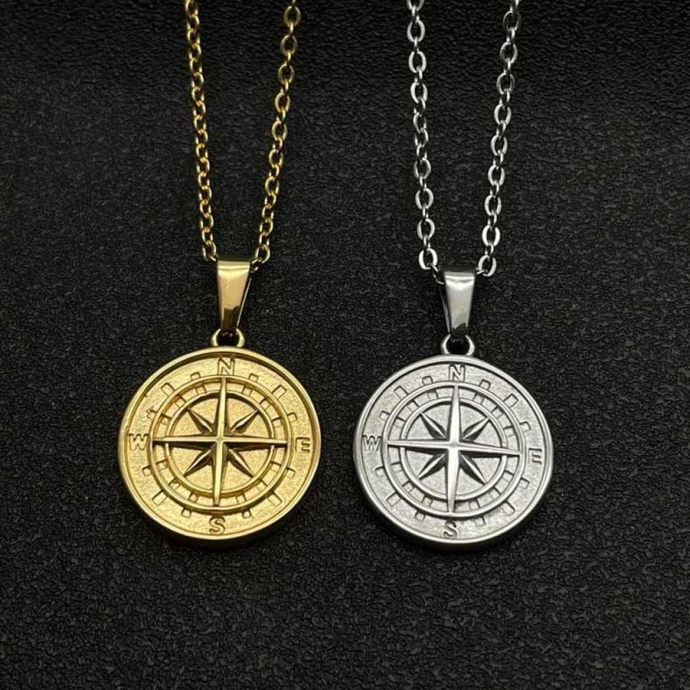 compass-necklace-gold