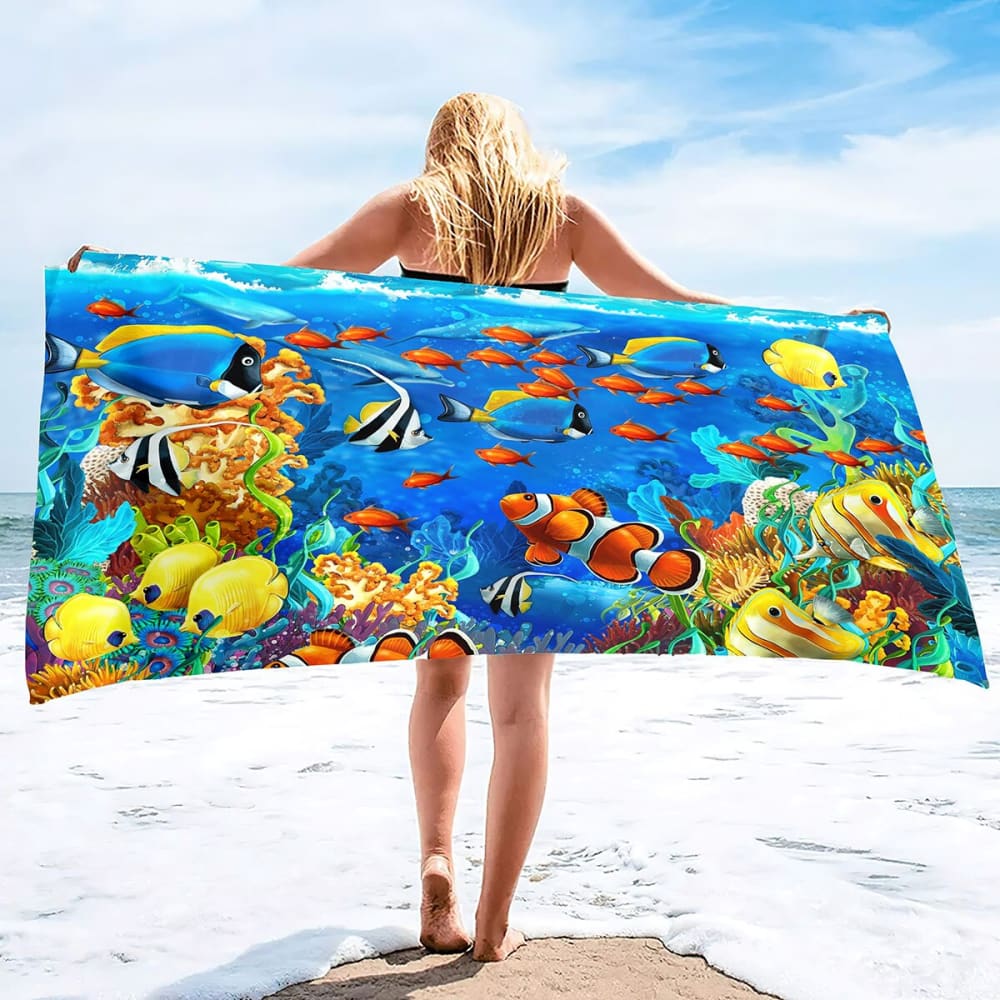 Coral Reef Towel