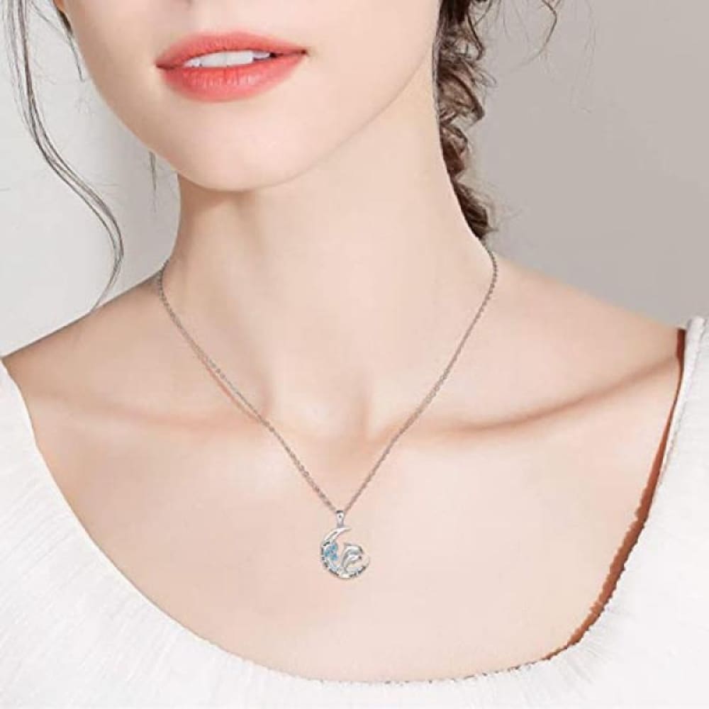 Couple Dolphin Necklace