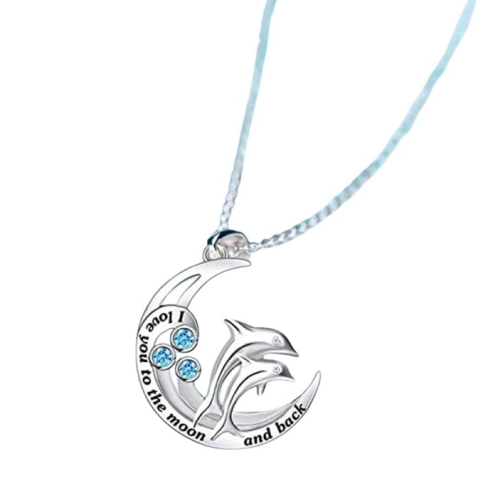 Couple Dolphin Necklace