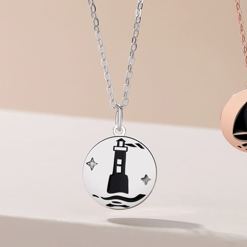 Couple Lighthouse Necklace