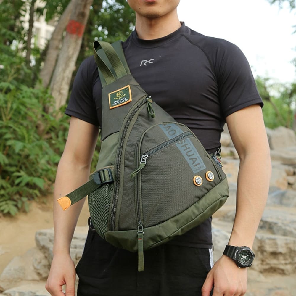 Crossbody Army Backpack