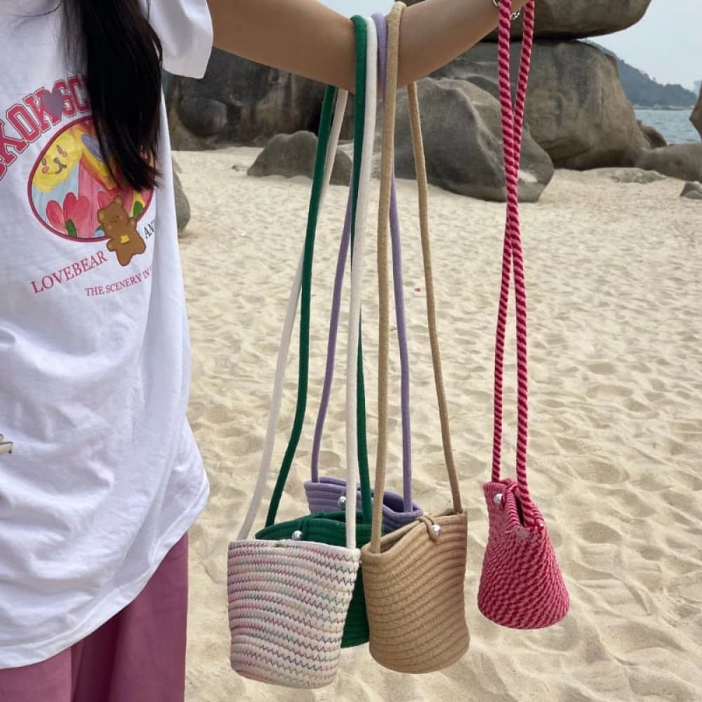 Crossbody Hand Beach Bag