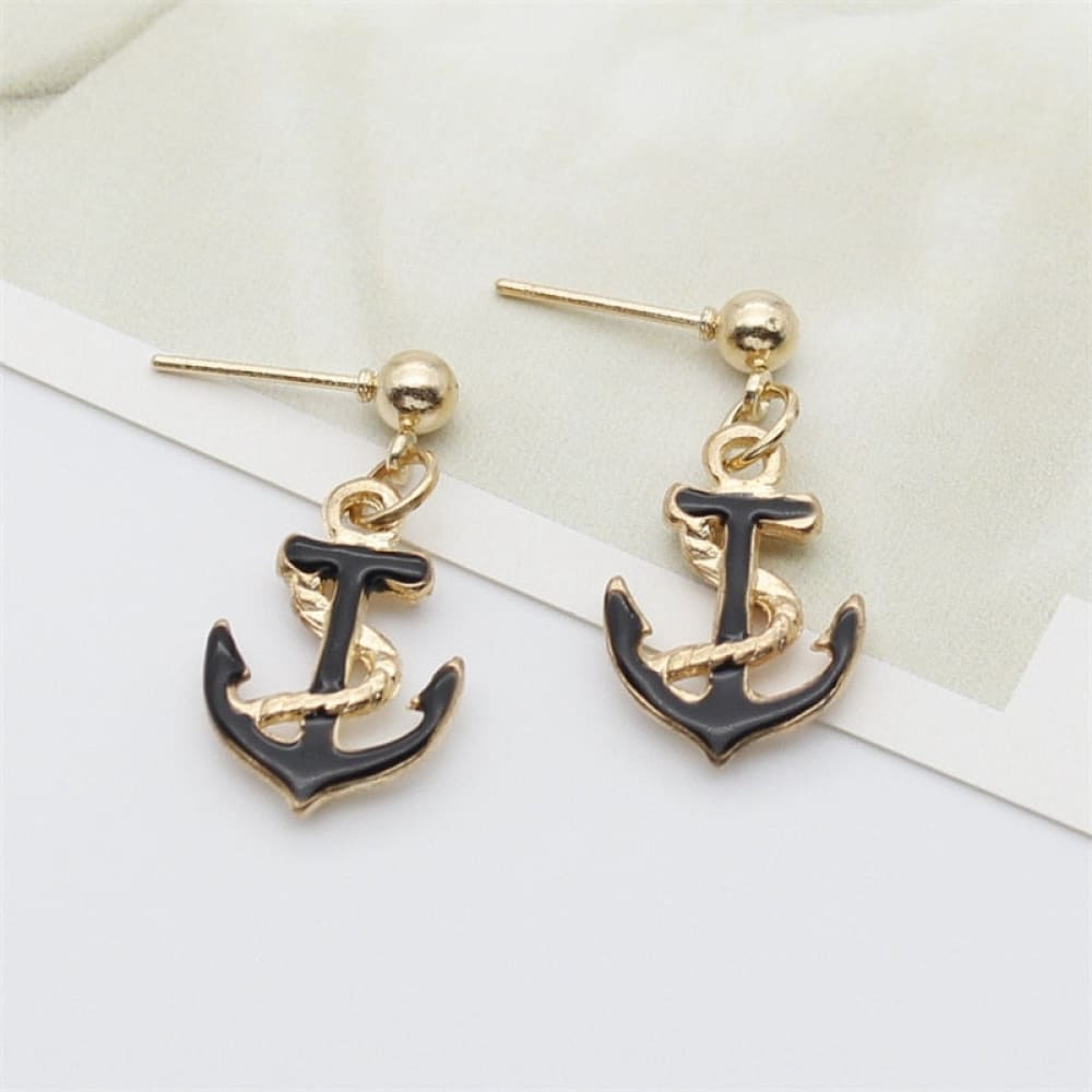 Cute Anchor Earrings