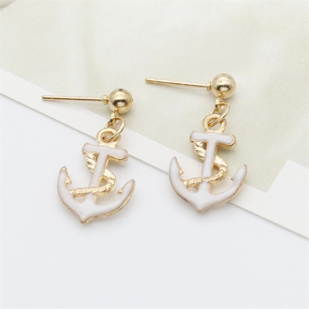 Cute Anchor Earrings