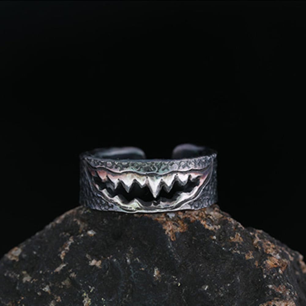 Demon Shark Tooth Ring