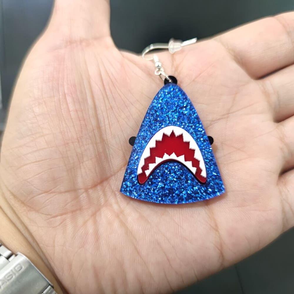 Drop Shark Earrings