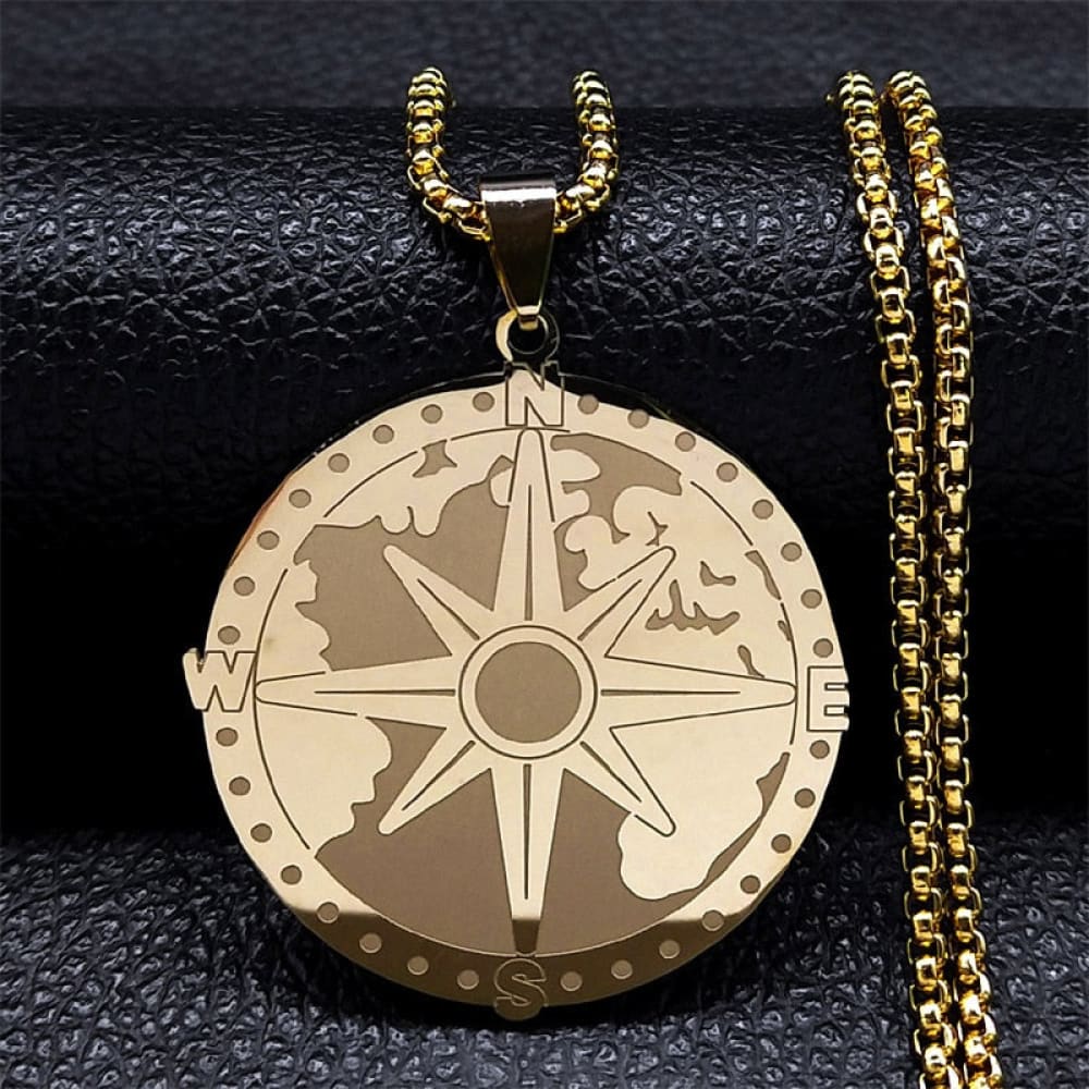 Earth Compass Necklace