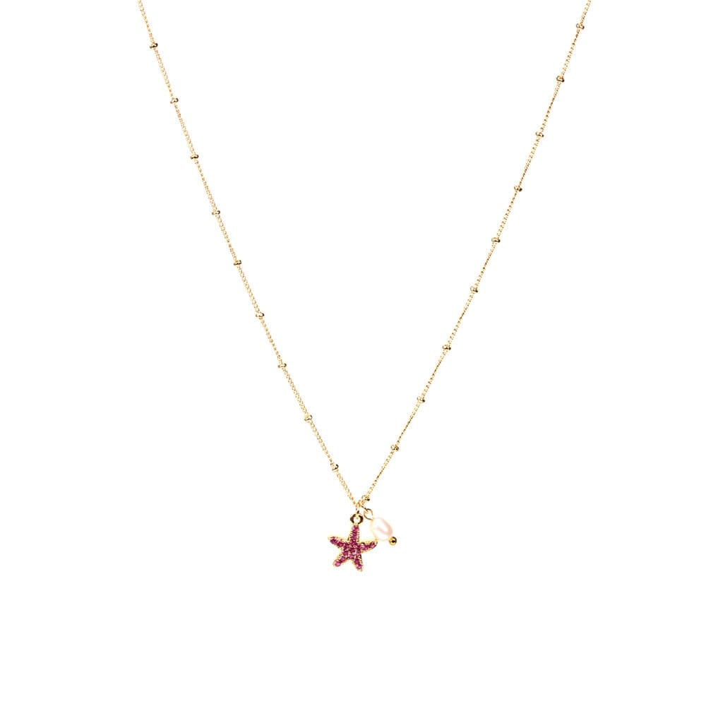 Elegant Starfish Necklace
