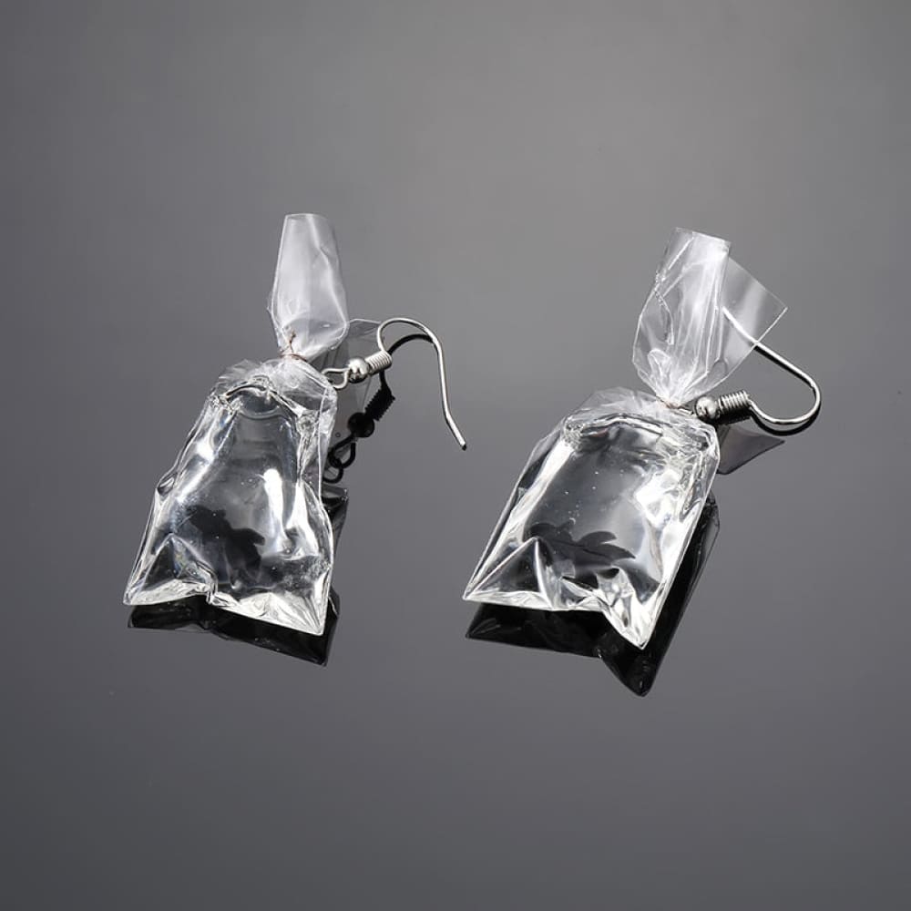 Fish Bag Earrings