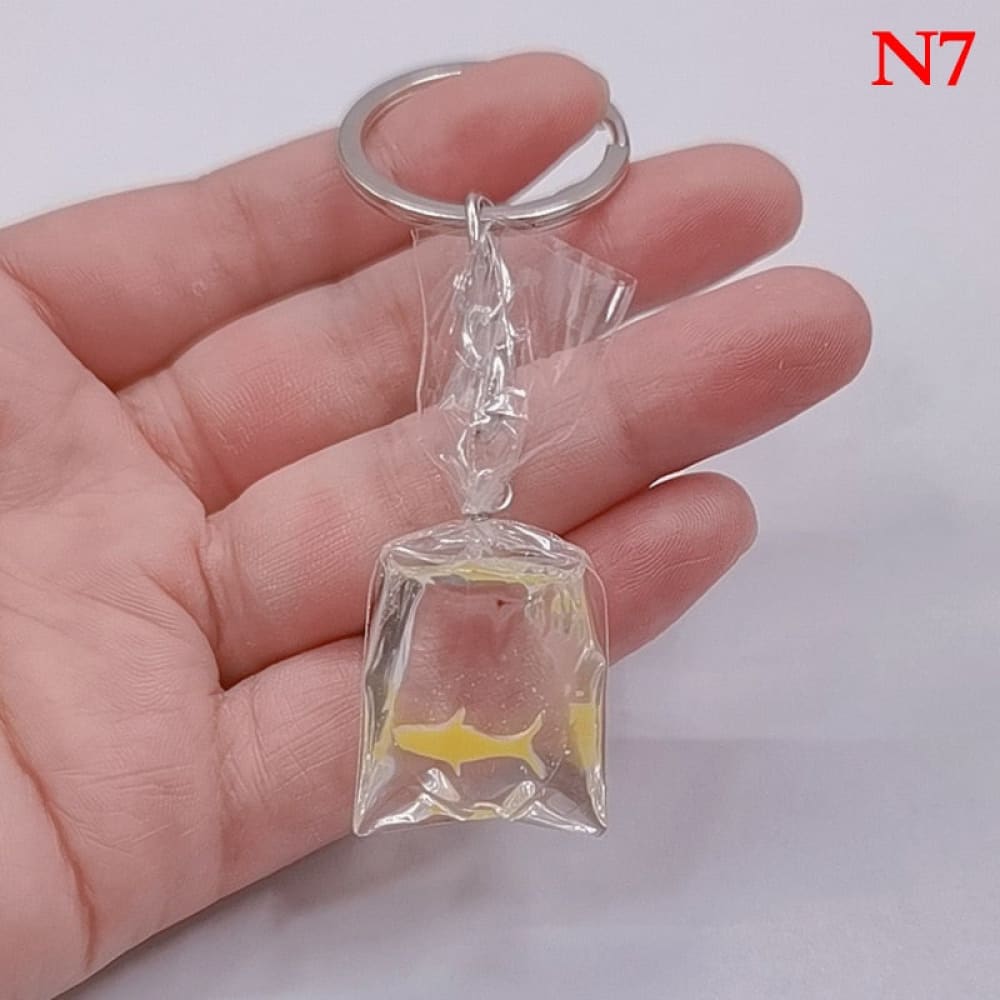 Fish Bag Keychain