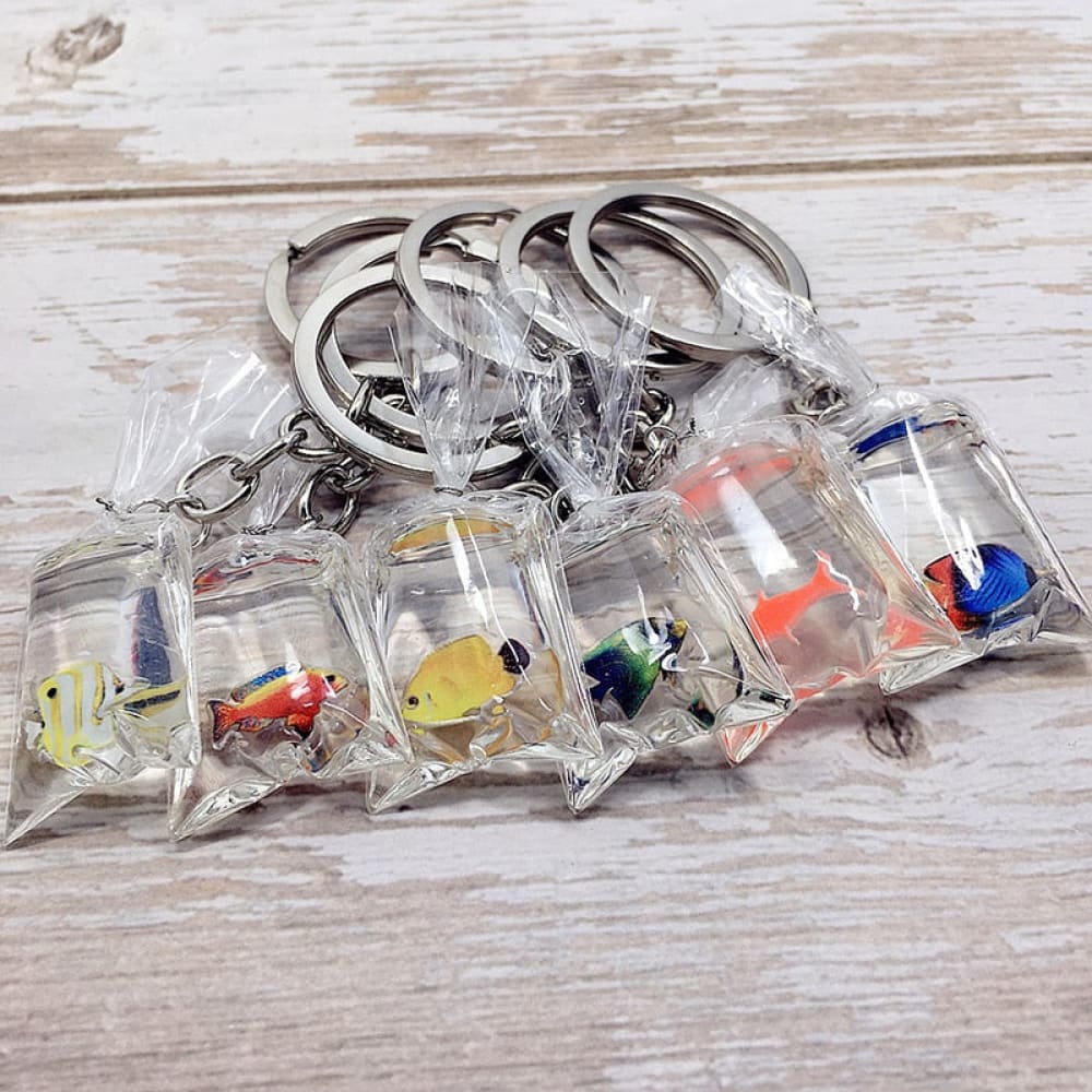 Fish Bag Keychain