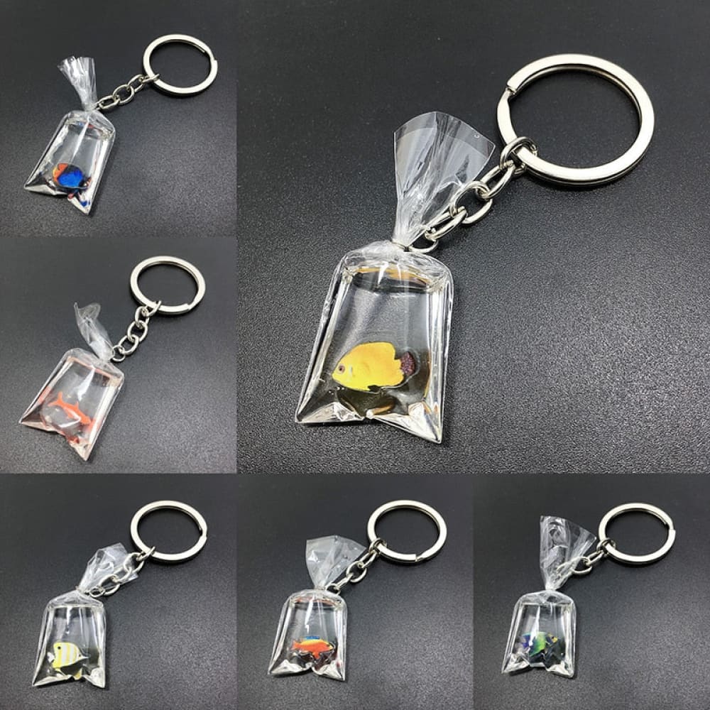 Fish Bag Keychain