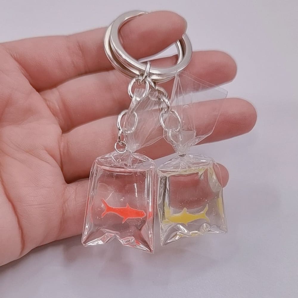 Fish Bag Keychain