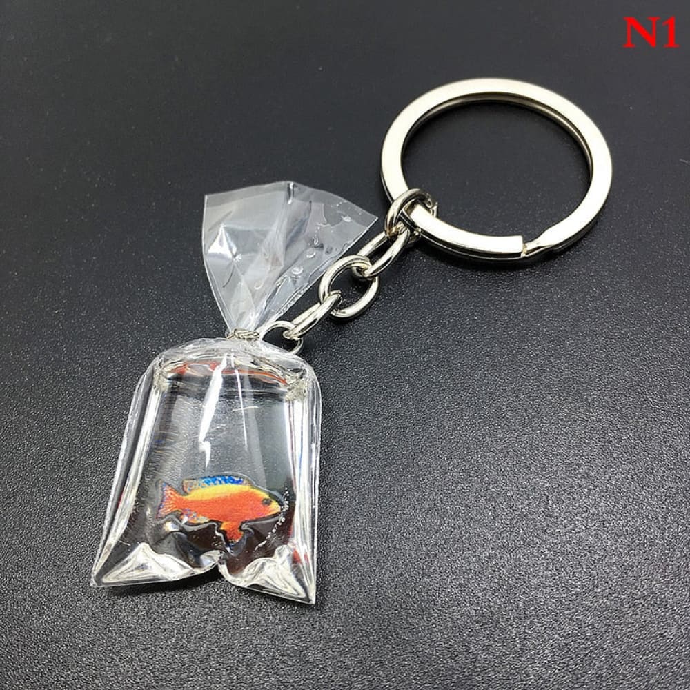 Fish Bag Keychain