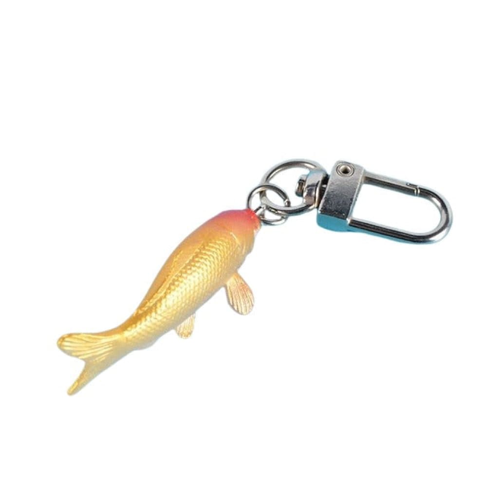 Fish-Shaped Keychain