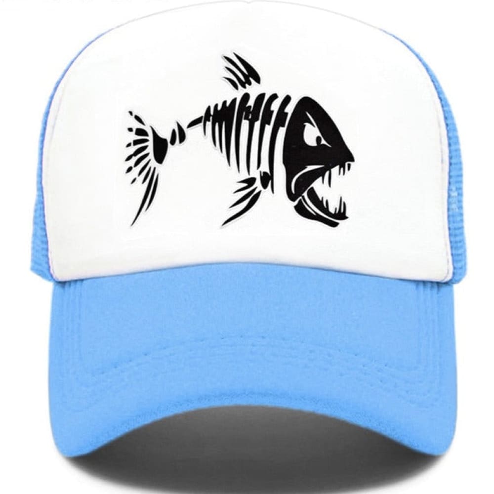 Fish Skeleton Trucker Hat