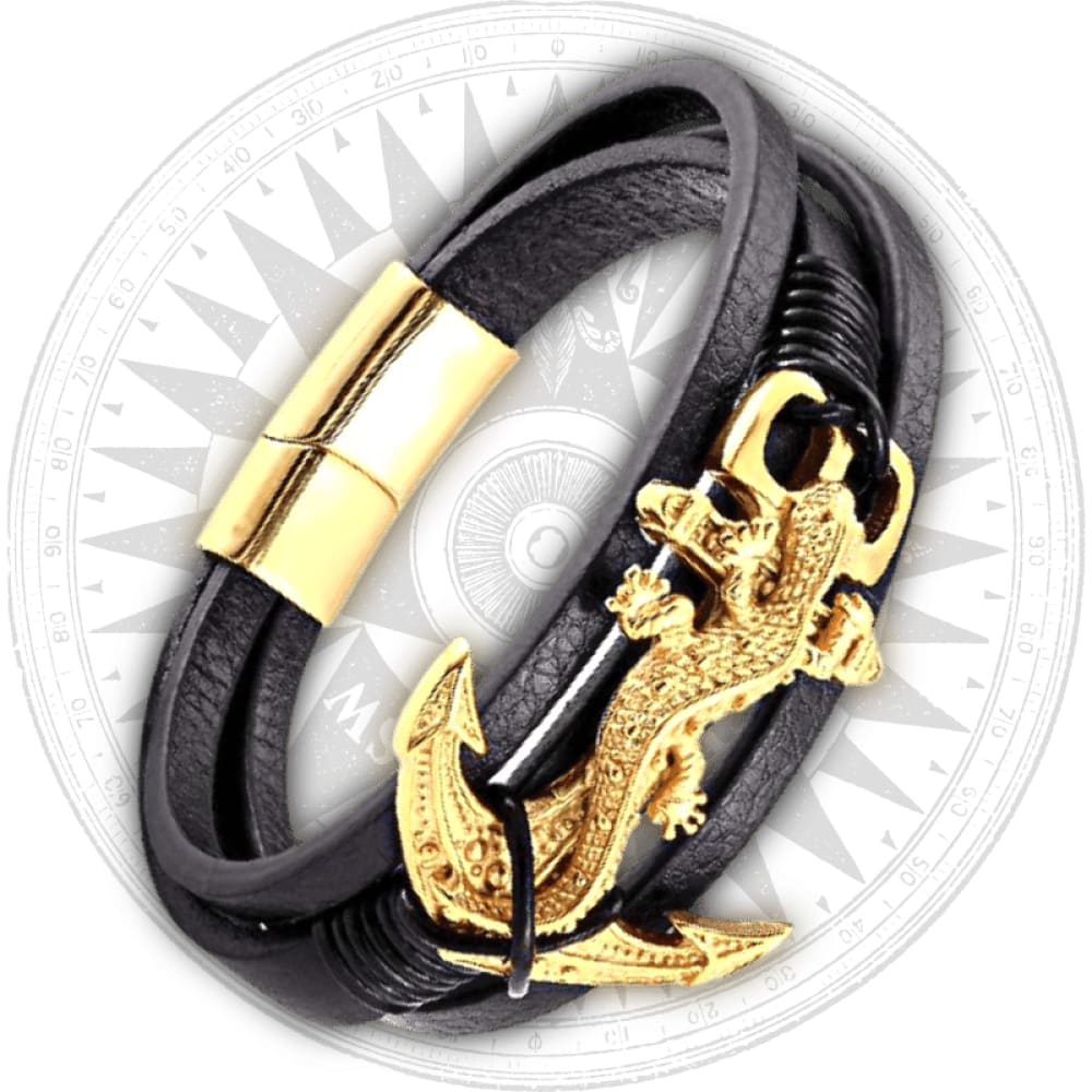 Gecko Anchor Bracelet
