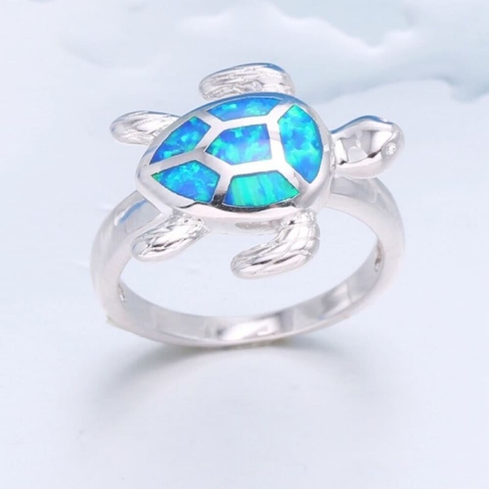 Gem Sea Turtle Ring
