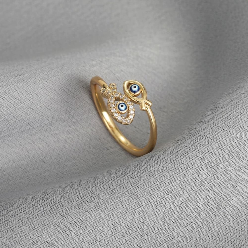 Fish Ring Method Madeinsea© - Gold Fish Ring