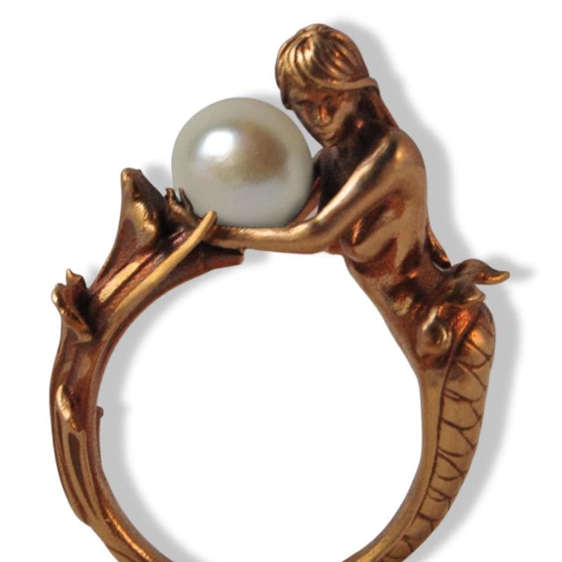 Gold Mermaid Ring