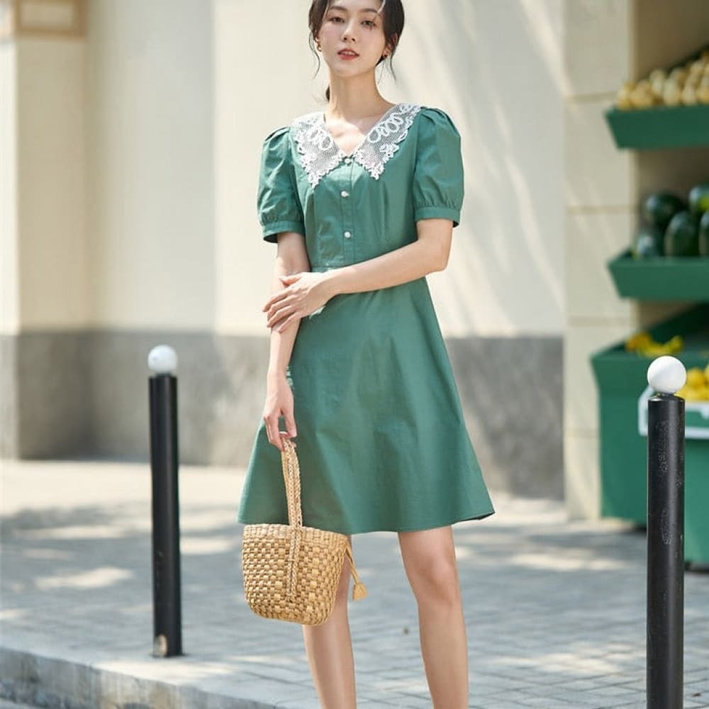Green Sailor Dress