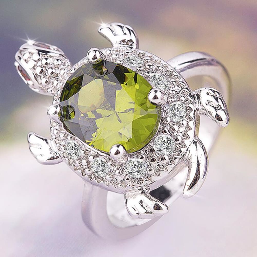 Turtle Servant Ringer Madeinsea© - Green Sea Turtle Ring