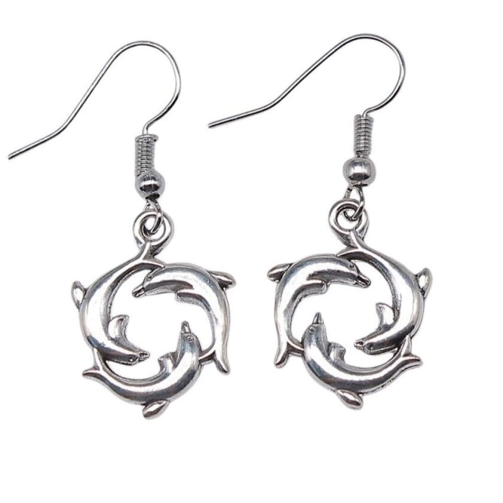 Handmade Dolphin Earrings