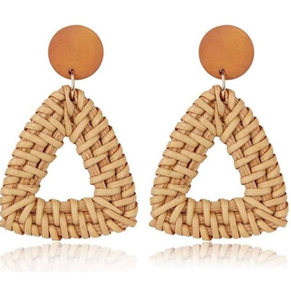Handmade Wooden Beach Earrings