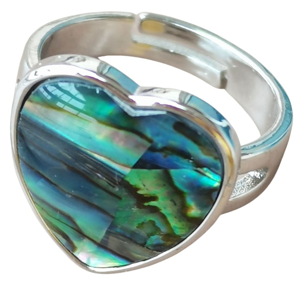 Heart Abalone Shape Ring